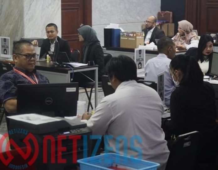 Pemeriksaan berkas gugatan Pilkada di Kantor MK Jakarta.(Ist)